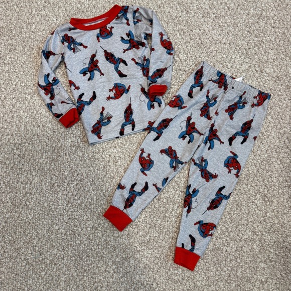 Marvel Other - Marvel Spider-Man Boys Pajama Set  Long Sleeve‎ & Pants Size 4T
